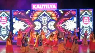 Garba in Annual Day Celebration 2k25 Kautilya Int School 