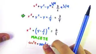 Parametrização de Curva - Exercício