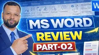 Microsoft Word Tutorial in Bangla | Part-02 | Review | Computer Microsoft Word Review মাইক্রোসফট