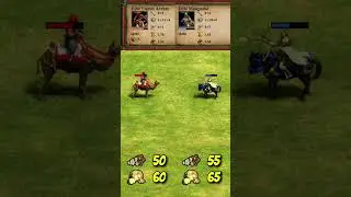 Elite Camel Archer vs Elite Mangudai (AoE2) #Shorts