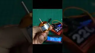 2212 1000kv BLDC Motor thrust test #motor #drone