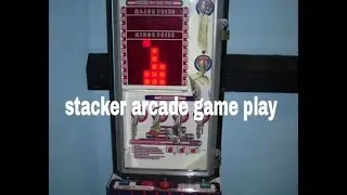 I almost win the stacker arcade game the major prize!!