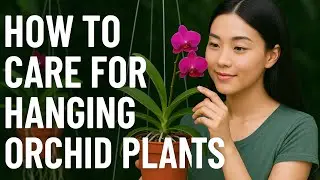 Want lush, blooming hanging orchids 🌿​​Discover the BEST care tips for light, watering, and mounting