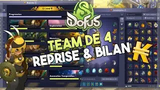 DOFUS - DE RETOUR SUR LA TEAM DE 4, MAX DE KAMAS & RUSH DE SUCCES !