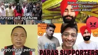Ninong Ering reply to paras SinghㅣParas Singh's supportersㅣ420 gamingㅣGTX Preet gamingㅣstop racism🙏🏿