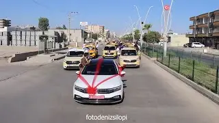 Şırnak Silopi Düğünleri Neçirvan Ayas Düğünü  Part5 Konvoyu Taksicler BastıAyas Ailesinin Mutlu Günü