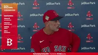 Alex Cora LIVE from Fort Myers: