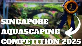 SINGAPORE AQUASCAPING COMPETITION 2025 - Aquatic Garden & Pet Asia Show 2025 - AGPAS 2025