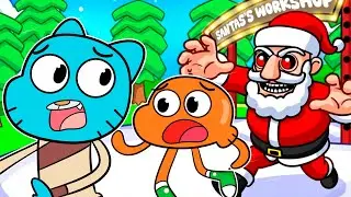 Escape EVIL SANTA in Roblox!