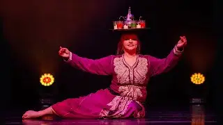 Moroccan tray dance by Kairi Reinvee at Tallinn Oriental Dance Festival 2024