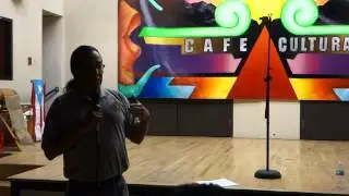 Cafe Cultura's 11-14-14 Open Mic - Bill Tall Bull