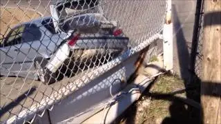 BMW Drift crash.