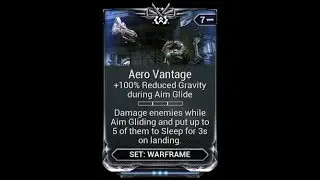 [Warframe] Aero Vantage Mod