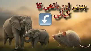 Elephant and Mouse Story 😲 || Urdu Story ||ہاتھی اور چوہی کی کہانی || اردو کی کہانی?||