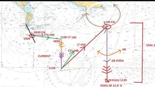 Chief Mate Phase 1 Chart Work TCN - Oct 2017