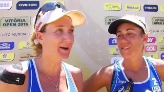 Kerry Walsh and April Ross happy with learning experience