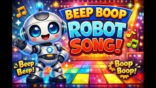 🤖 Beep Boop Robot Song | Dancing Robot Song for Kids | Fun Baby Songs