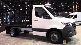 2019 Mercedes Sprinter Cab Chassis 3500 XD - Exterior Interior Walkaround - 2019 Chicago Auto Show