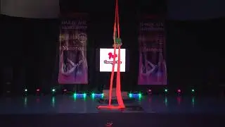 044  Кот Софія  Повітряні Полотна   Aerial Silks Juveniles 10 13 years Semi Professionals
