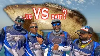 Grouper bait fishing  challenge/Qatar boat fishing/Fishing Vlog 2020/ Hamour Fish Rasam