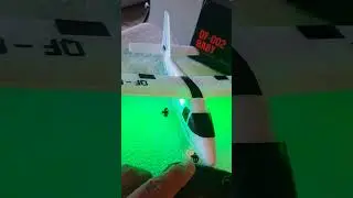 Affordable Close up view of QF-002 Baby 2Ch RC Plane - Small Size, Big Fun