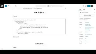 (WordPress) Tishonator Themes: How to Change Number of Projects in Projects Block
