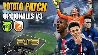 OPCIONAL KITS + LIGAS eFootball 2025 para PS3 POTATO PATCH 14.3 | EXPLICACI&Oacute;N