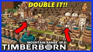 DOUBLE the BEAVERS .. DOUBLE the FUN!  - TIMBERBORN Update 6 HARD Ep 8