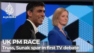 Truss, Sunak spar in first debate as UK leadership race heats up