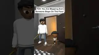 POV: You Are Mopping And Someone Steps On The Floor