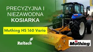 Muthing HS 160 Vario – kompaktowa kosiarka rolnicza