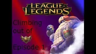 League of Legends Climbing Through Bronze Episode 1 Snow Day Bard