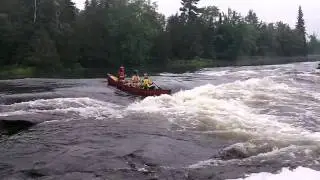 Mad River canoeing upset .MOV