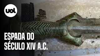 Espada de 3 mil anos achada na Alemanha tem preservação 'excepcional'