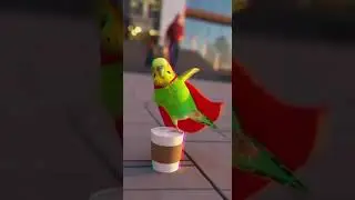 &ldquo;This Parrot Turns Into a Superhero in Its Sleep?! 🤣🦜✨&rdquo;太可愛了！這隻鸚鵡竟然夢到自己在夢裡變成超級英雄？！