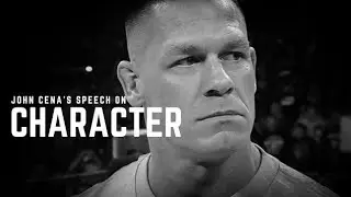 John Cena's Speech on judging a person's character #shorts