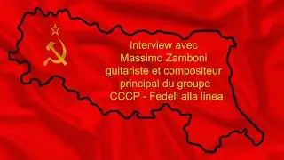 Interview de Massimo ZAMBONI du groupe CCCP-Fedeli Alla Linea (06/10/2025)
