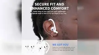 Review: [2 Pairs] DamonLight Ear Hooks for AirPods Pro 2 & 1, AirPods 4 & 3 & 2 & 1, Airpod Ea...