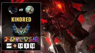 Kindred vs Maestro Yi: 🏆 EL MEJOR JUGADOR LAN: KINDRED CHALLENGER CARREA DIAMANTES | 25.24