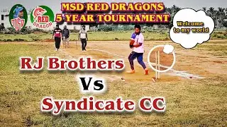 MSD Cricket tournament S5 | Qualifier Round | RJ brothers Mass performance #cricket  #ipl2026