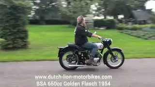 BSA 650cc Golden Flasch 1954
