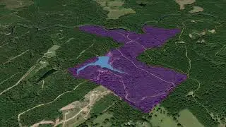 The Harris Place 3D Fly-thru Mapping Annimation