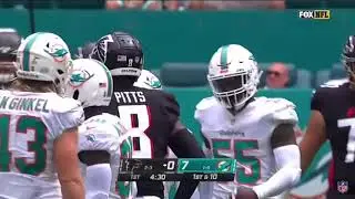 Kyle Pitts 2021 NFL Game Highlights vs Dolphins | CR Highlights