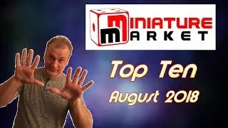 Top 10 Board Games from Miniature Market - August 2018