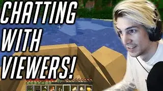 xQc Interviews Viewers on Discord While Playing Minecraft | xQcOW