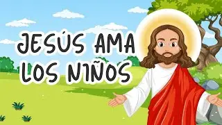Jesús Ama Los Niños | Canción Cristiana Infantil Animada | Míni Fe Kids