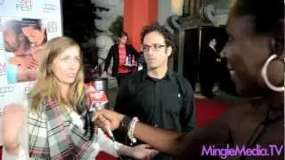 Kim Sherman & Jay Keitel at AFI Fest's Rust and Bone Gala Screening @kimbototron @jkeitel