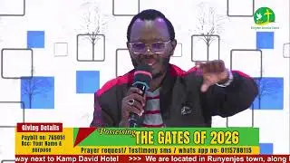 SEASON OF OPEN GATES || Morning Watch || REV MOSES KIBE