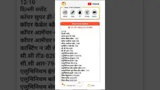 STEEL METAL RATE, NEWS & TREND - COMPLETE COMMODITIES & CURRENCY FUTURE MARKET UPDATE