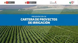 Cartera de inversiones en irrigación 2025 - 2026